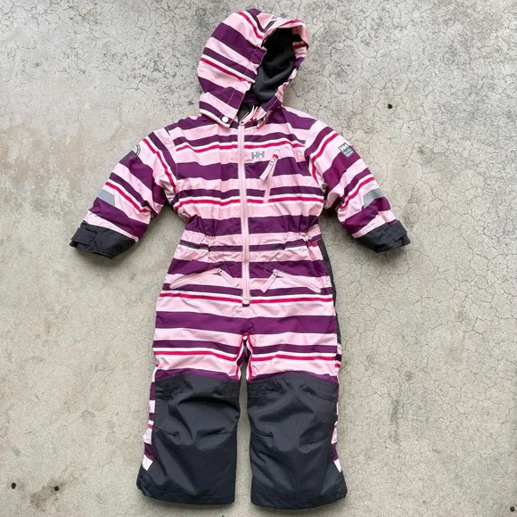 Helly Hansen Snowsuit size 2/92 preloved striped winter - Picture 9 of 9